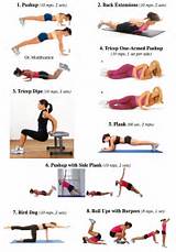 Upper Body Muscle Strengthening Exercises Photos