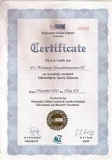 Online Degree Certificate Pictures