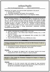 Images of Resume Format For Mba Marketing Fresher