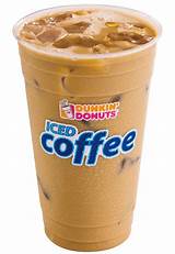 Images of Dunkin Donuts Medium Iced Coffee