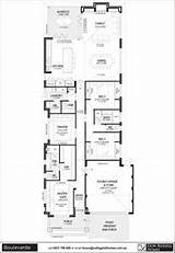 Pictures of Home Floor Plans Narrow Lots