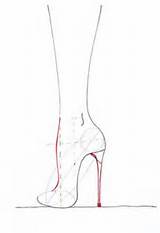 High Heel Drawing Images