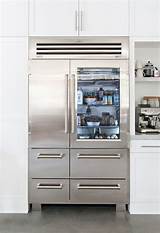 Pictures of Residential Glass Door Refrigerator