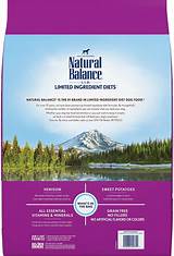 Pictures of Natural Balance Dry Dog Food Grain Free Limited Ingredient