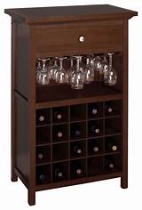 Wood Wine Rack Cabinets