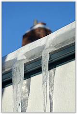 Ice Buildup On Roof Pictures