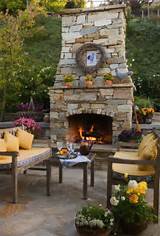 Outdoor Fireplace Designs Pictures