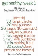 Easy Exercise Routines For Beginners Pictures