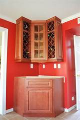 Corner Cabinet With Wine Rack Photos