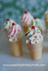Photos of Mini Ice Cream Cake Cones
