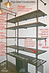 Images of Gas Pipe Shelving Unit