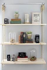 Photos of Metal And Wood Hanging Shelves