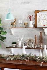 Photos of Decorating Shelves For Christmas