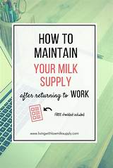 Pictures of Increasing Your Milk Supply While Pumping