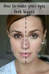 Pictures of How To Make Eyes Look Bigger Makeup