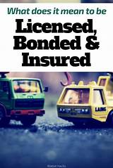 Get Licensed Bonded And Insured Pictures