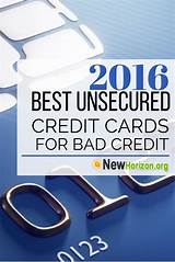 Photos of The Best Unsecured Credit Cards For Bad Credit