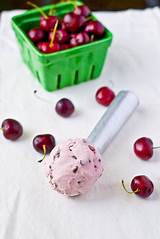 Pictures of Chocolate Cherry Amaretto Ice Cream