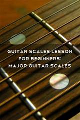 Guitar Lessons Scales Photos