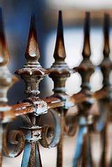 Images of How To Paint Wrought Iron Fences That Have Rust