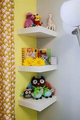Baby Room Corner Shelves Images