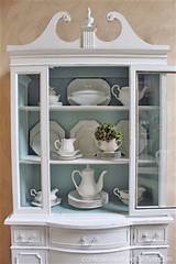 How To Decorate A China Cabinet Without China Pictures