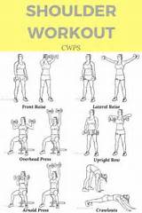 Photos of Workout Exercises Shoulders