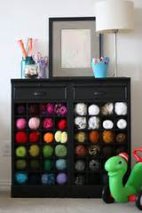 Storage Ideas Knitting Supplies Photos