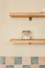 Solid Wood Wall Mounted Shelves Photos