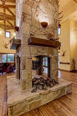 Images of Double Sided Gas Log Fireplace