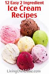 Easy Homemade Ice Cream Recipes Pictures