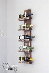 Diy Wall Mounted Wine Rack Photos
