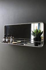 Pictures of Wall Mounted Mirror With Shelf