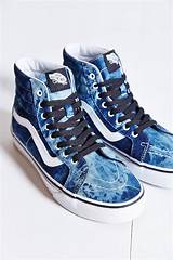 Blue Denim Vans Shoes Pictures