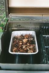 Pictures of Smoke Wood Chips In Gas Grill