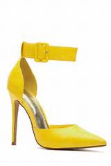 Yellow Heels Pictures