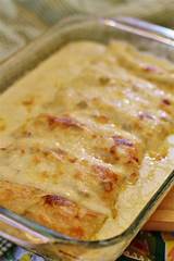 White Sauce Chicken Enchilada Recipe