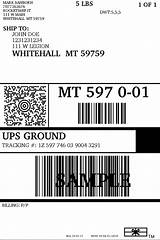 Images of Ups Package Label