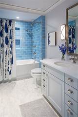 Blue Tile Bathroom Decorating Ideas