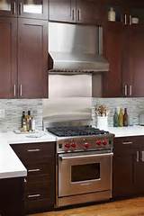 Kitchen Stove Backsplash Stainless Steel Images