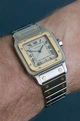 Cartier Panthere Mens Watch Gold Pictures