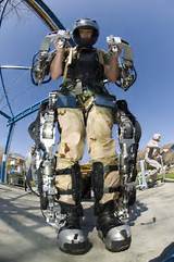 Photos of Military Exoskeleton