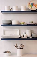 Pictures of Blue Floating Wall Shelves