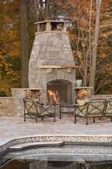 Pictures of Outdoor Fireplace Plans