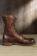Images of Brown Leather Jump Boots