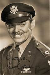 Clark Gable Military Service Images