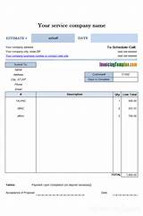 Pictures of Welding Estimate Template
