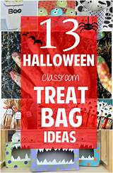 Halloween Treat Bag Ideas For School Photos