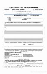 Photos of Printable Contracts For Contractors