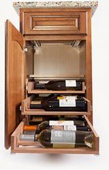 Wine Rack Inside Cabinet